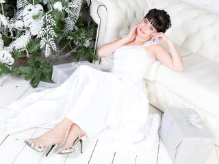 EvelinaX - Live cam hard with a White Mature 