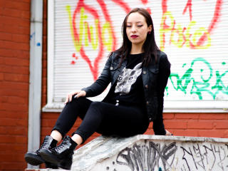 KathyMorriss - online chat exciting with a charcoal hair Porn babe 